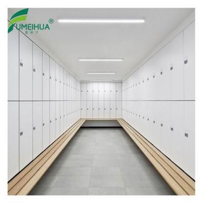 Customized HPL Storage Cabinet Furniture HPL Changing Room Locker