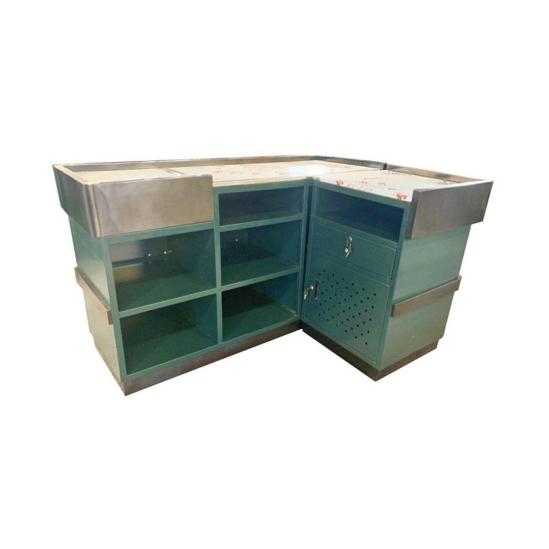 Supermarket Checkout Desk Boutique Shopping Market Cash Counter