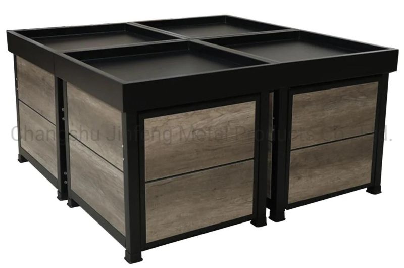 Supermarket Shelf Fruit and Vegetable Display Rack Jf-Vr-034