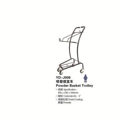 Removable Basket Holder Supermarket Shopping Trolley