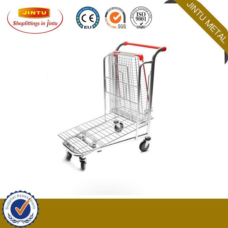 European Best Seller Supermarket Shopping Trolley Cart 210L