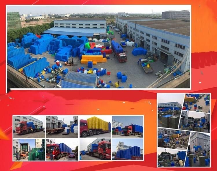 Customized Stackable Plastic Moving Logistics Turnover Trolley Hand Cart