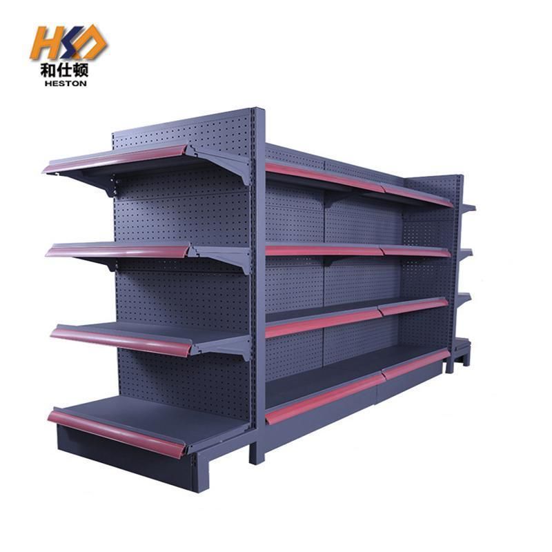 Double Sides Racking Shelves Multi-Layers Racks Gondola for Display Goods