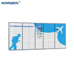 Parcel Pack Station Electronic Smart Coin Locker Keyless Intelligent Locker