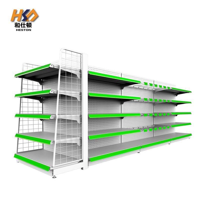 Brand New 4-Layer Used Grocery Gondola Heavy Duty Good Quality Supermarket Shelf with Great Price