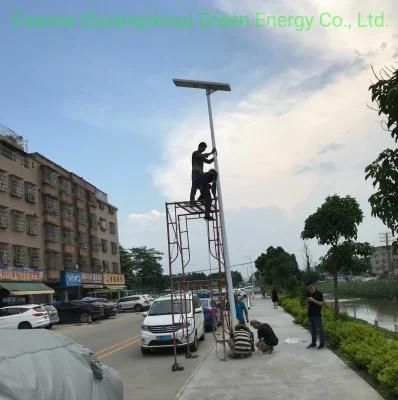 High Brightness Outdoor All in One Solar Power Lighting LED Street Light