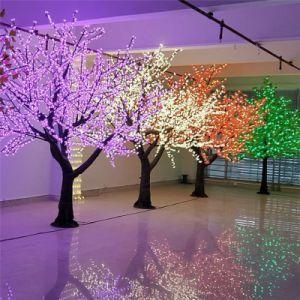 Landscape LED Tree Lights Plastic Fruit Flower Leaves Decoration Tree Lighting