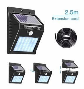30/48 LEDs Solar Power Light LED Bulb Split Panel Waterproof IP65 Dimmable Yard Decor Street Wall Security Lamp for Home Outdoor