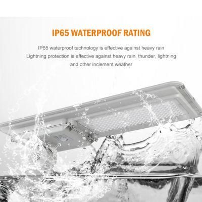 Cheap Outdoor Lighting Fixture Aluminium Waterproof IP65 60W 80W 100W 120W 150W 180W 200W Integrated All in One Solar LED Garden Light