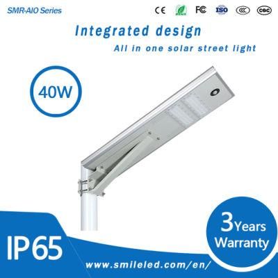 New Type 40W All in One Solar Street Light