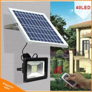 40 LED Garden Wall Lawn Lamp Solar Flood Light