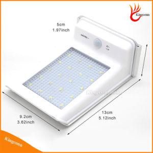 Motion Sensor Solar Wall Home Lights 20 LED Lamps with Waterproof Certificate