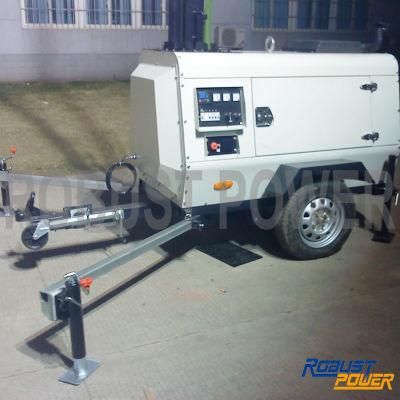 Portable Movable Lower Depletion Mobile Lighting Tower