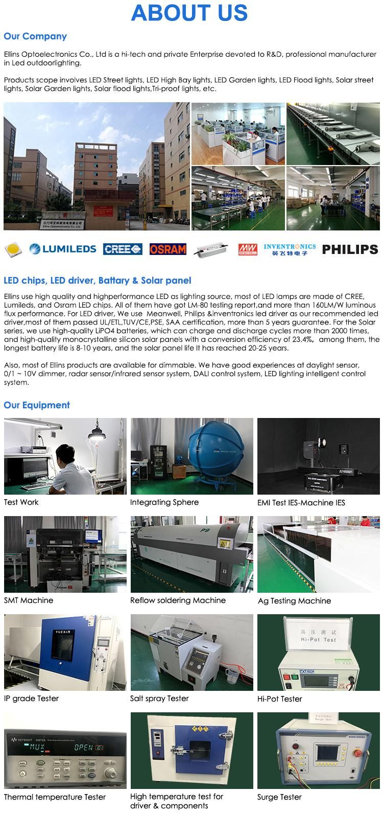 Ellins Smart Public Solar Lighting Solutions