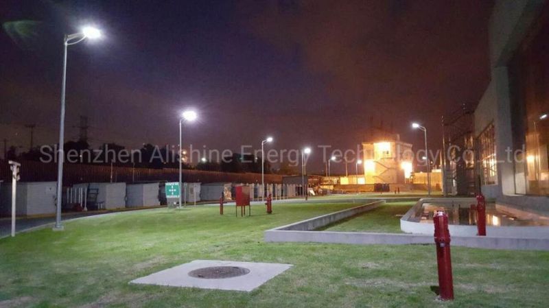 30W IP65 All-in-One Solar LED Street Light with PIR Sensor