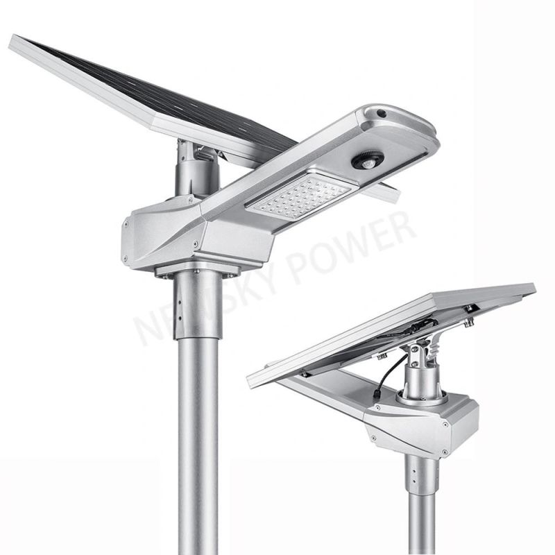 New Design Casting Aluminumcommercial Semi Integrated Solar Street Light 60W