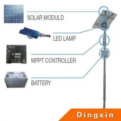 8m 60W LED Solar Street Light with 5 Years Warranty