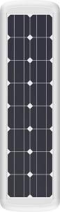 DC 12V 20W 30W 40W 6000K CREE Chip All in One Microwave Sensor Solar Panel Powered Street Light