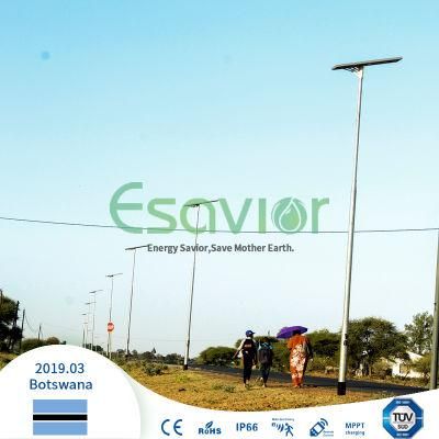 TUV-Sud ISO Certificate All in One Solar Street Light Outdoor Solar Lightign Projects