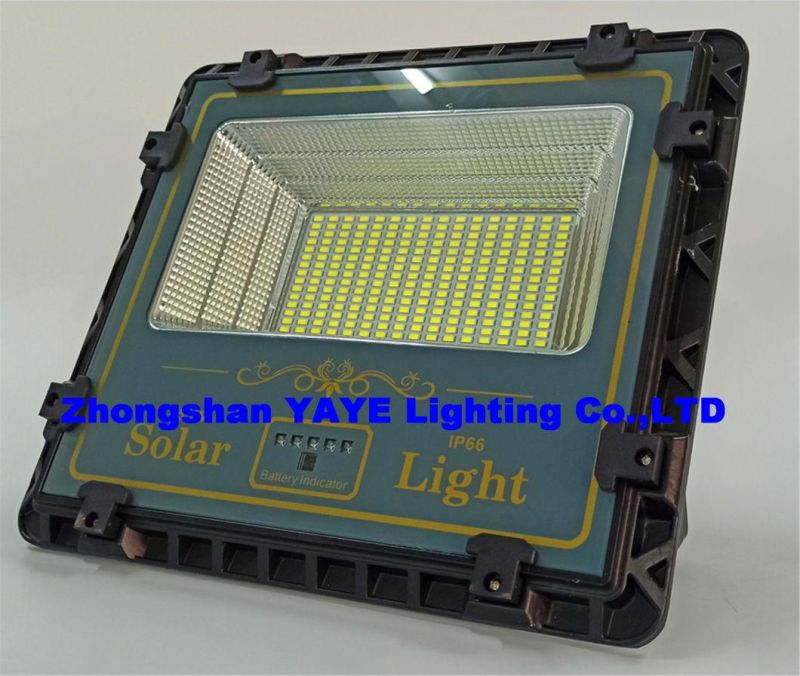 Yaye 2021 Hot Sell USD25.5/PC Waterproof IP67 150W Solar LED Flood Light with 2/3 Years Warranty