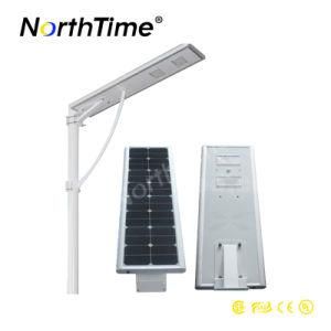 Solar LED Street Light with Efficiency Monocrystalline Solar Panel