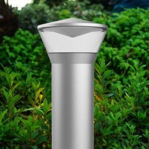 Classic Casting Aluminum LED Outdoor Solar Bollard Lawn Light for Garden