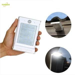 1W LED 120lumens PIR Motion Sensor Integrated Solar&#160; Garden&#160; Wall&#160; Lamp