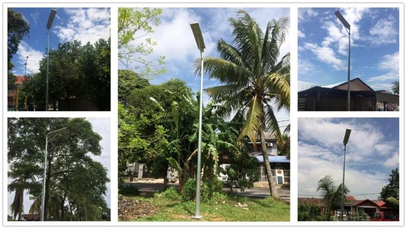 120 W All in One Solar LED Street Light
