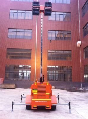 Portable Tower Lights with Kubota Generator