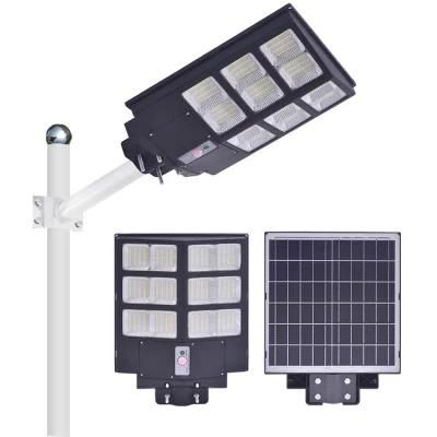 Hot Selling Rainproof IP65 100watt 200watt 300watt Integrated All in One Solar LED Street Lamp