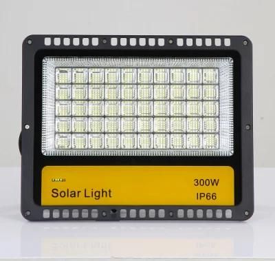 Yaye 2021 Hot Sell 300W High Brightness Energy Saving Aluminium Garden Outdoor Waterproof IP65 Solar LED Lawn Flood Lamp