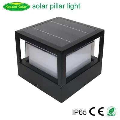 New Energy Saving LED Light Lamp Fence Post LED Garden Outdoor Solar Fence Light with LED Chip