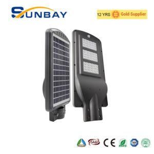 All in One Integrated Waterproof IP65 IP66 Motion Radar Sensor 20W 40W 60W 100W Solar LED Street Light with Lithium Battery
