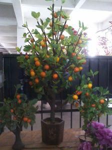 Tree Light Plastic Fruit Flower Landscape Decoration Resin Tree Lights