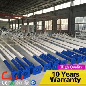 Waterproof Rust Proof 10m Solar LED Street Light Pole