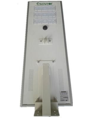 60W Integrated Solar LED Street Light Power Light Outdoor Lamp with LiFePO4 Lithium Battery