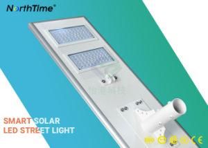 All in One LED Solar Lamp Street Light, 120W Integrated Solar Street Light for Outdoor