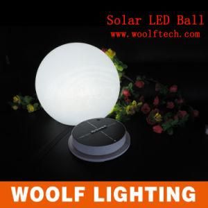 Solar LED RGB Light Decorative Cube Ball Stone for Outdoor Used
