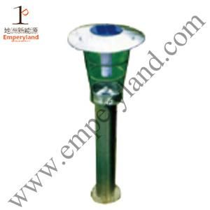 Aluminum Bollard 1W LED Solar Lawn Light (DZ-CT-219)