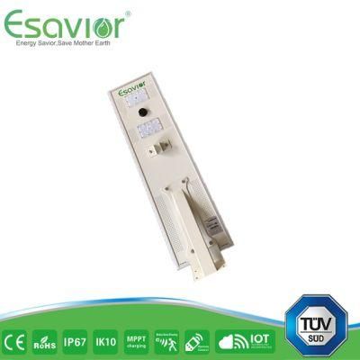 Esavior 6-7 M Mounting Height 30W Solar Street Lights Solar Lights for Outdoor Lighting