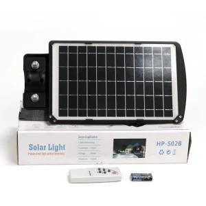New Model System Integrated with Radar Sensor LED Solar Panel Lamp Light