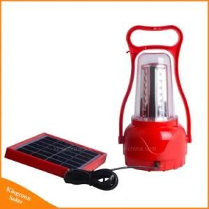 Outdoor Portable 35 LED Lamp Solar Powered Camping Lantern Light