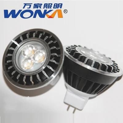 Supper Bright 12-24V 3000K MR16/GU10 LED Landscape Spotlight Bulbs.