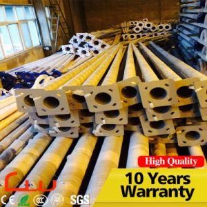 Rust Proof 8m 10m Street Lighting Post Pole