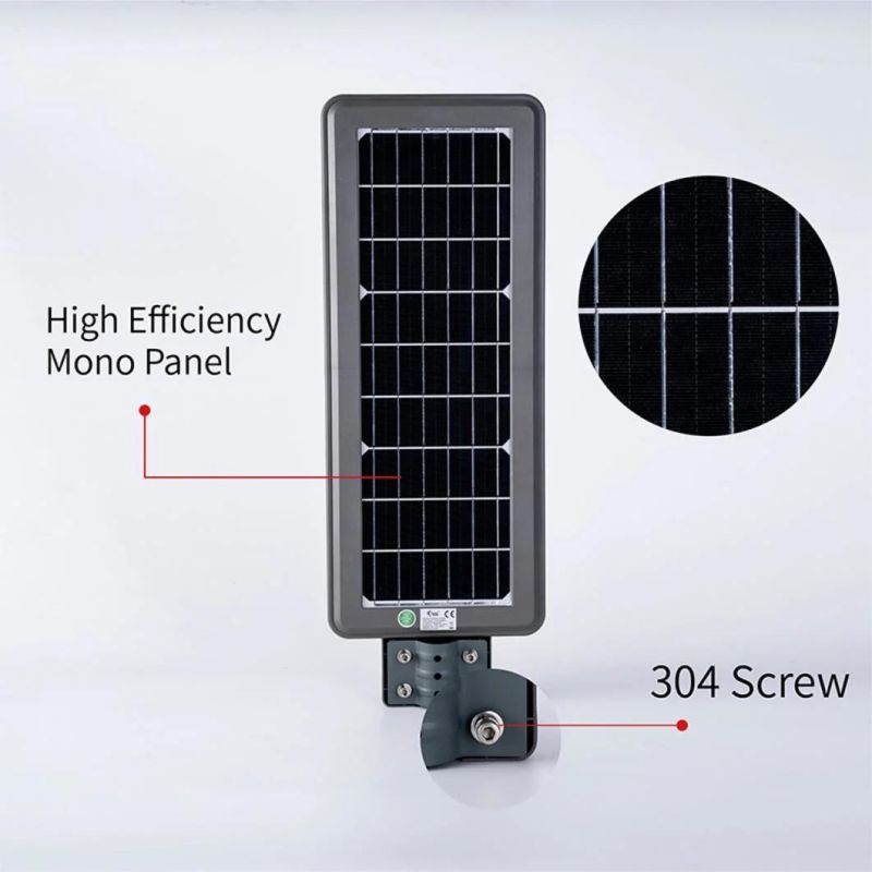 500W Solar LED Street Light Outdoor 30ah 660LEDs High Power IP65 All in One Solar Street Lamp
