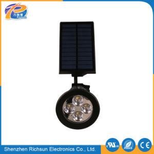IP65 PVC Polysilicon 1.5W/5.5V LED Solar Garden Outdoor Light
