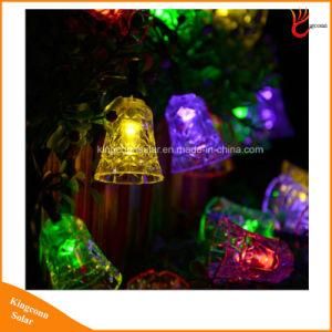 Jingle Bells Landscape 50LED Outdoor Solar String Lights for Wedding Party Christmas Garden Path Decorations
