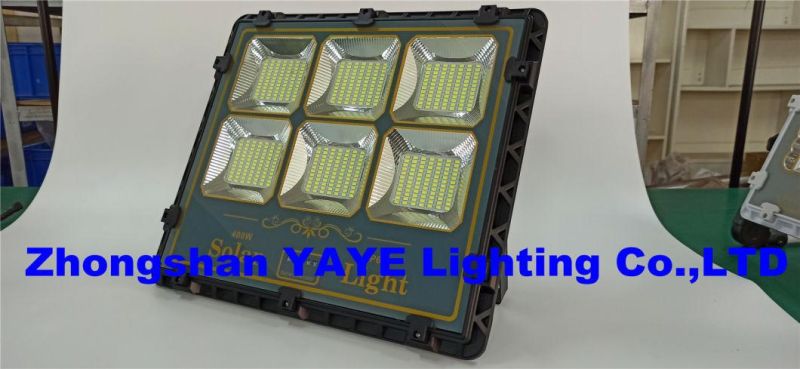 Yaye 2021 Hot Sell Factory Price 400W Outdoor Solar LED Flood Light / 400W Solar Garden Light