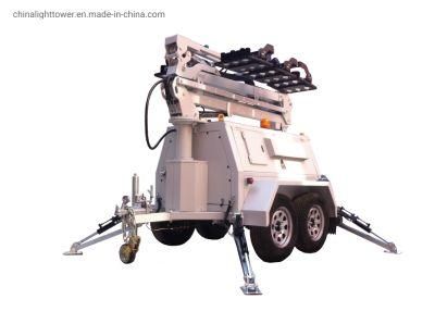 LED Mining/Road Construction Mobile Diesel Lighting Tower Price