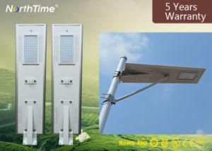 50W High Lumens Outdoor IP65 Bridgelux Solar LED Street Light